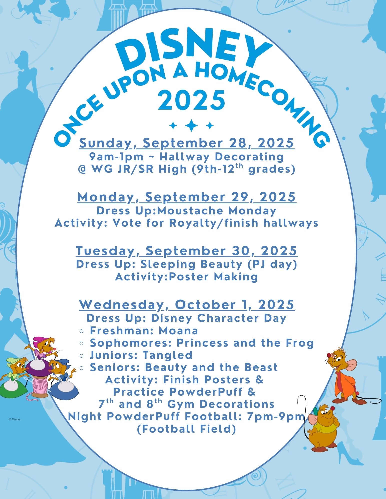 Once Upon a Homecoming 2025, page 1
